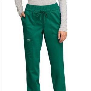 Cherokee Hunter Green Scrub Pants